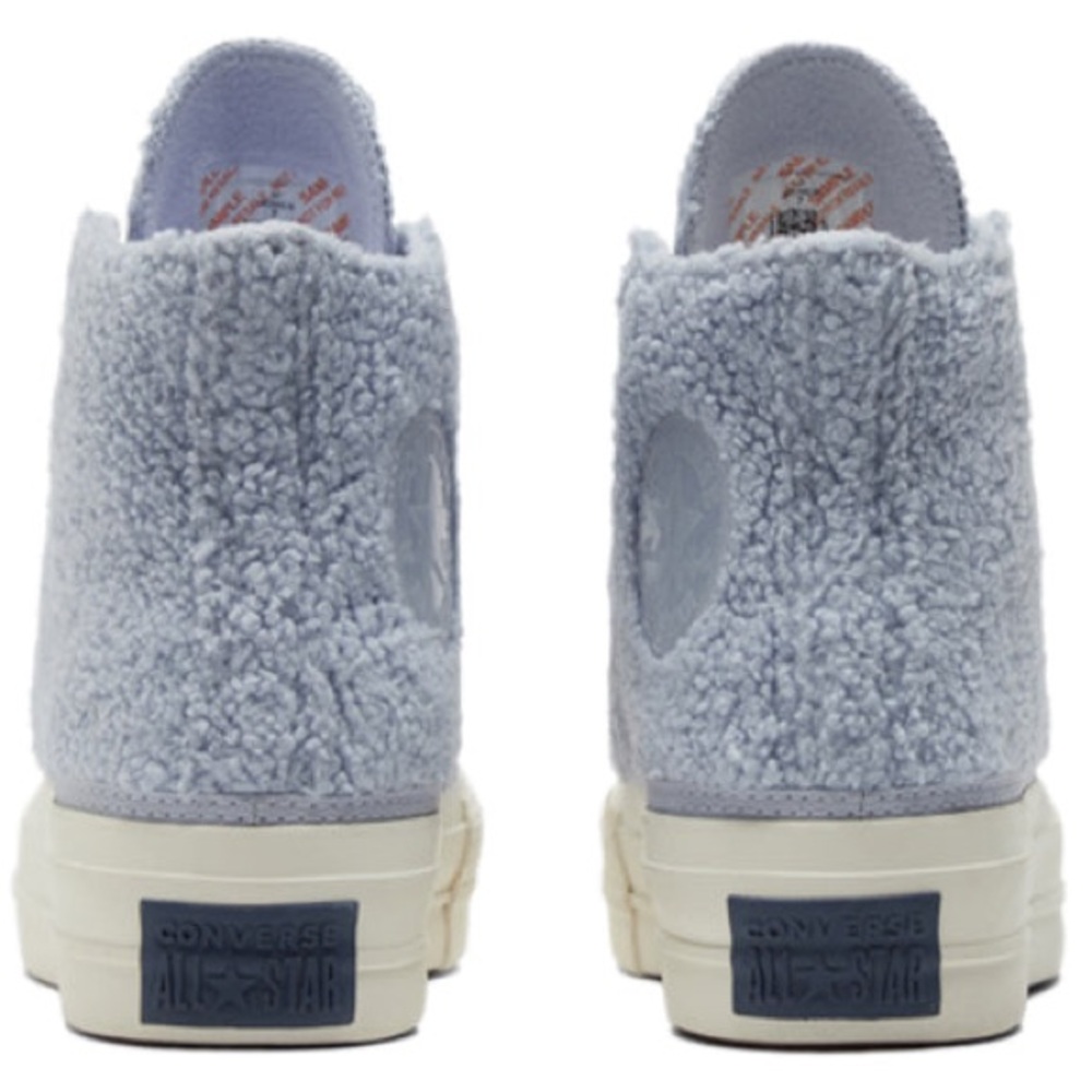 Converse Chuck Taylor All Star Platform High 'Cozy Sherpa - Ghost - Picture 4 of 5